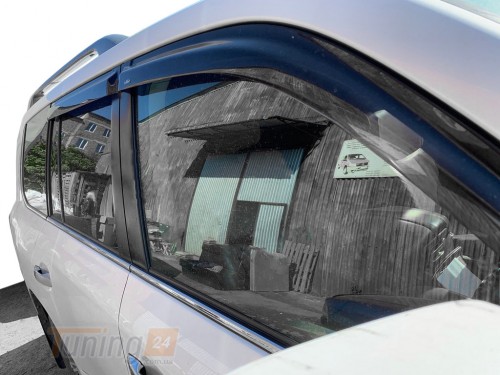 HIC Дефлекторы окон Ветровики HIC для Lexus LX570 2007-2012 (8см, 4 шт) - Картинка 3