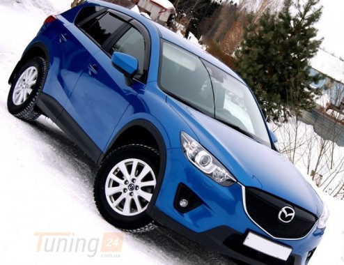 HIC Дефлекторы окон Ветровики HIC для Mazda CX-5 2011-2017 4 шт - Картинка 1