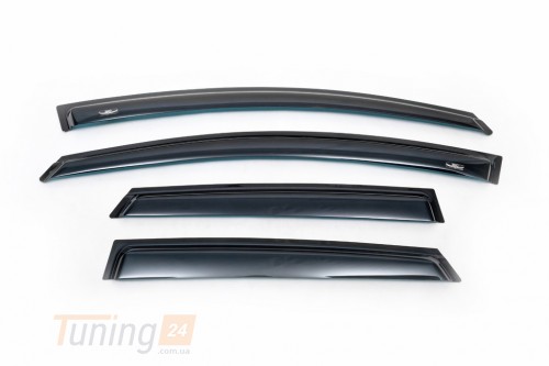 HIC Дефлекторы окон Ветровики HIC для Opel Astra J Hb 2009-2015 4 шт - Картинка 2