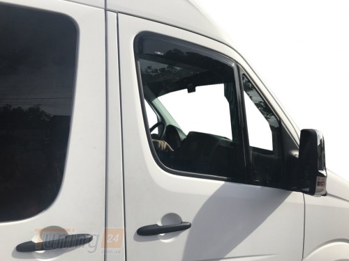 HIC Дефлекторы окон Ветровики вставные HIC для Renault Master 2010-2022 2 шт - Картинка 1