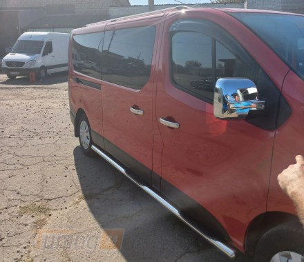 HIC Дефлекторы окон Ветровики HIC для Renault Trafic 2014-2019 2 шт - Картинка 2