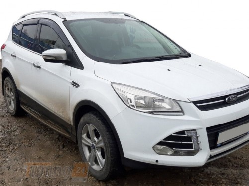 HIC Дефлектори вікон Вітровики HIC для Ford Kuga 2012-2019 4 шт. - Зображення 1