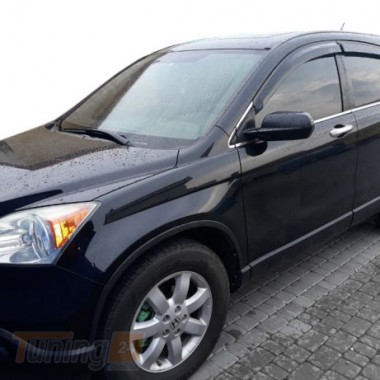 HIC Дефлектори вікон Вітровики HIC для Honda CR-V 2007-2012 4 шт. - Зображення 1