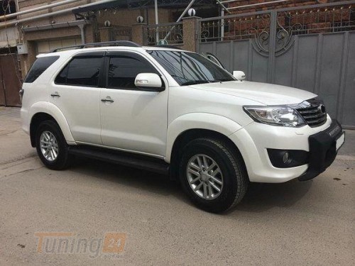 HIC Дефлектори вікон Вітровики HIC для Toyota Fortuner 2006-2015 4 шт - Зображення 2