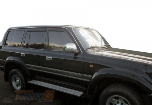 HIC Дефлектори вікон Вітровики HIC для Toyota Land Cruiser 80 1990-1998 4 шт - Зображення 1