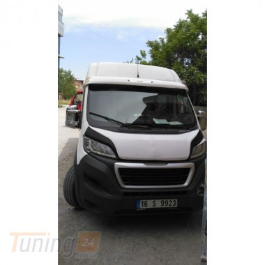 Meliset Козырек на лобовое стекло Meliset под покраску для Fiat Ducato 2006-2014 - Картинка 2