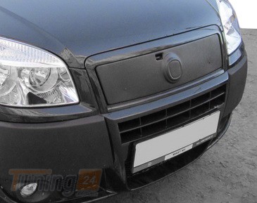 DDU Зимова накладка на решітку верхня глянцева для Fiat Doblo 2 2005  - Зображення 1