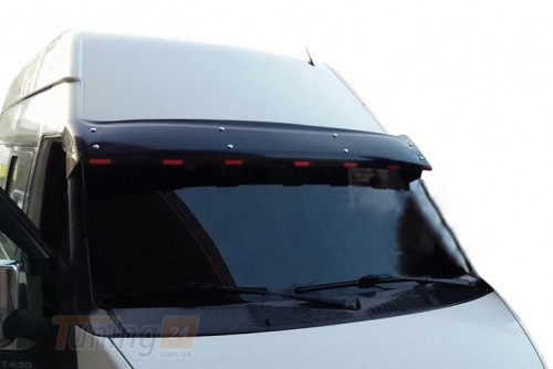 DDU Козырек на лобовое стекло DDU на раме 5мм для Ford Transit 2006-2014 - Картинка 1