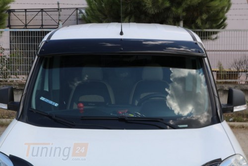 DDU Козырек на лобовое стекло DDU на раме 5мм для Opel Combo 2012-2018 - Картинка 2