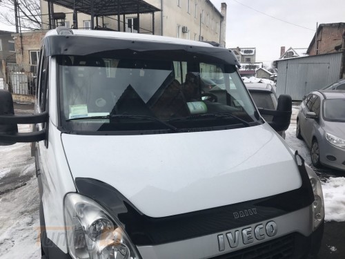 DDU Козырек на лобовое стекло DDU на раме 5мм для Iveco Daily 2006-2011 - Картинка 2