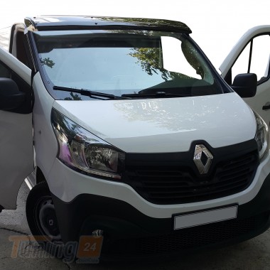 DDU Козырек на лобовое стекло DDU на раме 5мм для Renault Trafic 2014-2019 - Картинка 1