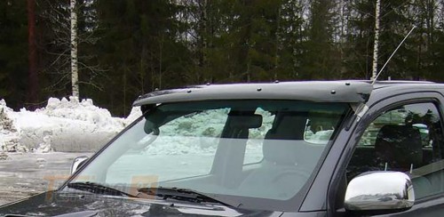 EuroCap Козырек на лобовое стекло EuroCap для Mitsubishi L200 2012-2015 - Картинка 4
