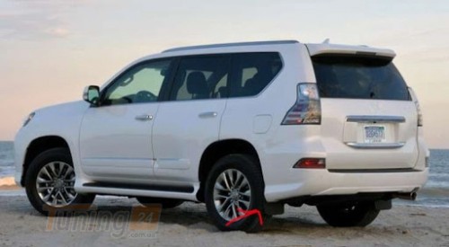 DD-T24 Брызговики задние 1234 Upgrade (2 шт) для Lexus GX460 2013-2019  - Картинка 2