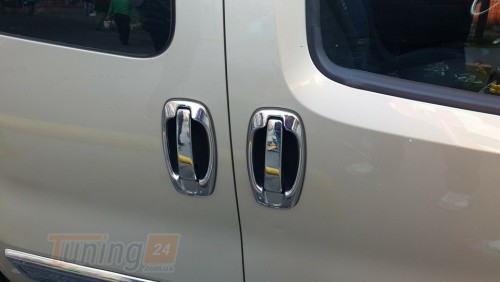 Omsa Хром накладки на ручки и окантовка Omsa Line из нержавейки для Opel Combo 2012-2018 Хром ручек Опель Комбо 8шт - Картинка 4