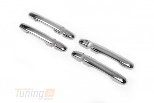 Omsa Хром накладки на ручки Omsa Line из нержавейки для Hyundai I20 2012-2014 Хром ручек Хюндай I20 4шт - Картинка 1
