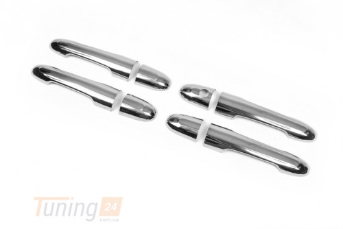 Carmos Хром накладки на ручки Carmos из нержавейки для Mercedes Viano 2010-2015 Хром ручек Мерседес Виано 4шт - Картинка 1