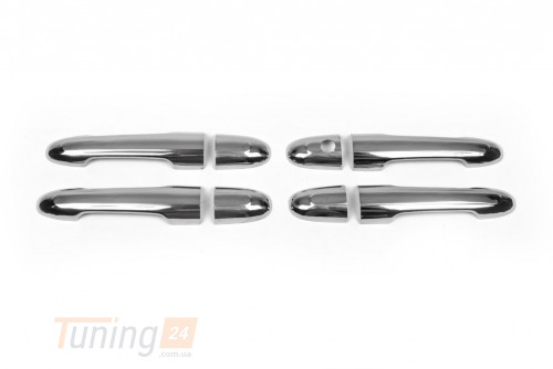 Carmos Хром накладки на ручки Carmos из нержавейки для Mercedes Viano 2010-2015 Хром ручек Мерседес Виано 4шт - Картинка 4