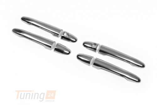 Carmos Хром накладки на ручки Carmos из нержавейки для Mercedes Sprinter 2013-2018 Хром ручек Мерседес Спринтер 4шт - Картинка 1