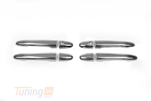Carmos Хром накладки на ручки Carmos из нержавейки для Mercedes Sprinter 2013-2018 Хром ручек Мерседес Спринтер 4шт - Картинка 2