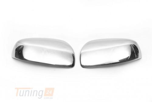 Carmos Хром накладки на зеркала Carmos из нержавейки для Mercedes Vito W639 2010-2015 Хром зеркал Мерседес Вито W639 2шт - Картинка 1