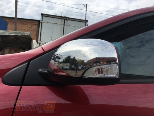 Omsa Хром накладки на зеркала Omsa Line из нержавейки для Renault Megane III 2009-2016 Хром зеркал Рено Меган 2шт - Картинка 4