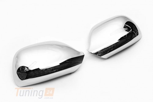 Carmos Хром накладки на зеркала Carmos из ABS-пластика для Volkswagen T5 Рестайлинг 2010-2015 Хром зеркал Фольксваген Т5 Рестайлинг 2шт - Картинка 2