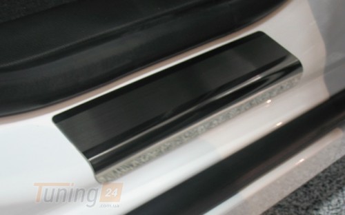 NataNiko Хром накладки на пороги НатаНика PREMIUM для Chevrolet Cruze Sedan 2008-2012 - Картинка 2