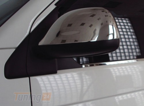 Omsa Хром накладки на зеркала Omsa Line из нержавейки для Volkswagen T5 Рестайлинг 2010-2015 Хром зеркал Фольксваген Т5 Рестайлинг 2ш - Картинка 4