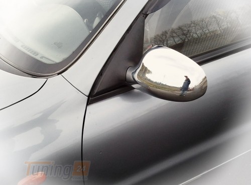 Carmos Хром накладки на зеркала Carmos из ABS-пластика для Daewoo Lanos Sedan Хром зеркал Дэо Ланос Седан 2шт - Картинка 3