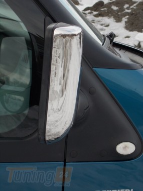 Carmos Хром накладки на зеркала Carmos из ABS-пластика для Ford Transit 2006-2014 Хром зеркал Форд Транзит 2шт - Картинка 4