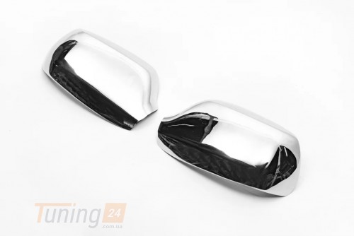 Carmos Хром накладки на зеркала Carmos из нержавейки для Mazda 3 Hb 2003-2009 Хром зеркал Мазда 3 2шт - Картинка 3