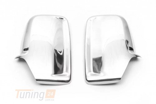 Carmos Хром накладки на зеркала Carmos из ABS-пластика для Mercedes Sprinter 2006-2013 Хром зеркал Мерседес Спринтер 2шт - Картинка 1