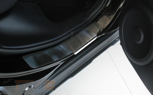 NataNiko Хром накладки на пороги НатаНика PREMIUM для Honda CR-V III 2007-2012 - Картинка 2