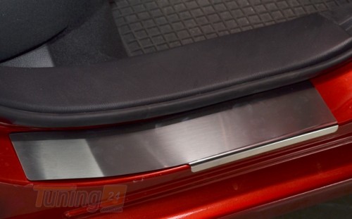 NataNiko Хром накладки на пороги НатаНика PREMIUM для Mazda 6 2012-2018 - Картинка 2
