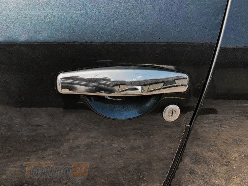 Carmos Хром накладки на ручки Carmos из нержавейки для Dacia Duster 2008-2018 Хром ручек Дачия Дастер 4шт - Картинка 1