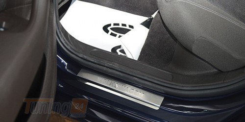 NataNiko Хром накладки на пороги НатаНика PREMIUM для Volkswagen Passat B8 4D/VARIANT 2014+ - Картинка 2