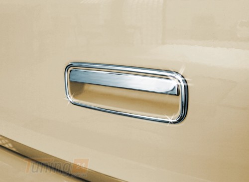 Carmos Хром накладка на ручку задней двери Carmos из нержавейки для Volkswagen T5 рестайлинг 2010-2015 Хром ручек Фольксваген Т5 1шт - Картинка 1