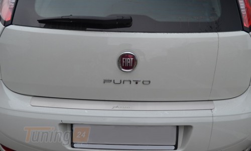 NataNiko Хром накладка на бампер НатаНіка PREMIUM для Fiat Punto II 2010  - Зображення 1