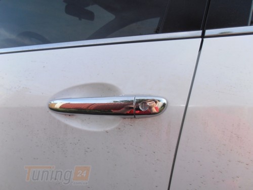 Carmos Хром накладки на ручки Carmos из нержавейки для Mazda 3 Sd 2013-2019 Хром ручек Мазда 3 4шт - Картинка 1