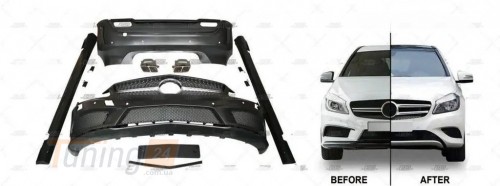 DD-T24 Комплект обвесов (AMG A45) на Mercedes A-сlass W176 2012-2018 - Картинка 1