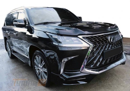 DD-T24 Комплект обвесов (TRD-Superior) на Lexus LX 570 2017-2020 (белый цвет) - Картинка 2