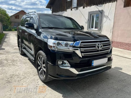 DD-T24 Комплект обвесов (Executive 2019) на Toyota Land Cruiser 200 2019+ (белый цвет) - Картинка 5