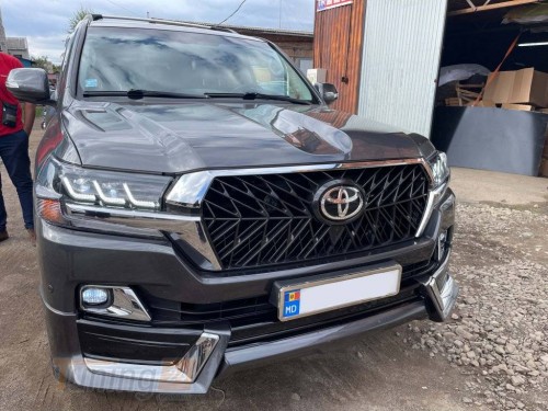 DD-T24 Комплект обвісів (TRD 2021) на Toyota Land Cruiser 200 2015-2019 (білий колір) - Зображення 2