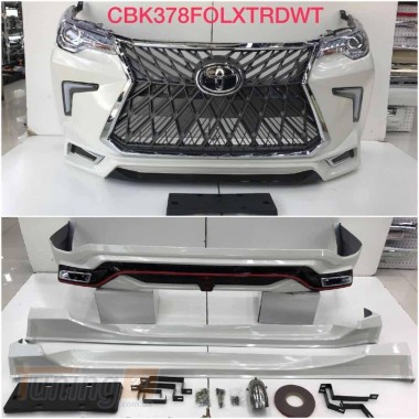 DD-T24 Комплект обвесов Lexus-TRD V2 на Toyota Fortuner 2015+ - Картинка 2