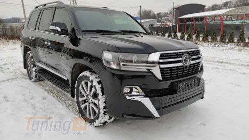 DD-T24 Комплект обвесов Executive 2021 на Toyota Land Cruiser 200 2019+ (белый цвет) - Картинка 6