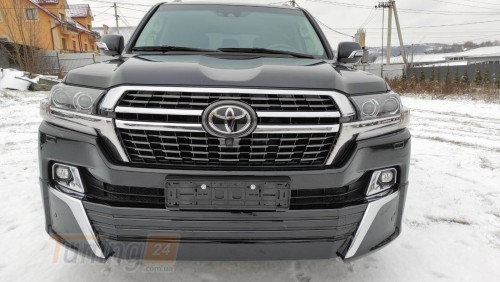 DD-T24 Комплект обвесов Executive 2021 на Toyota Land Cruiser 200 2015-2019 (черный цвет) - Картинка 4