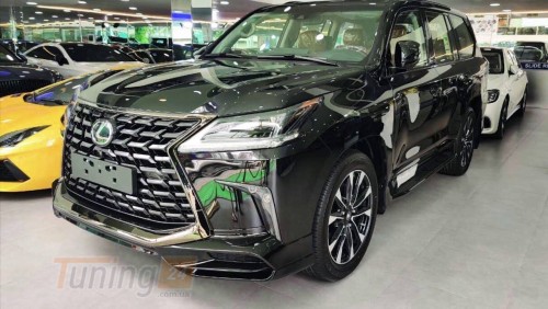 DD-T24 Комплект обвесов (TRD-Sport 2021-2022) на Lexus LX 570 2015+ (черный цвет) - Картинка 1