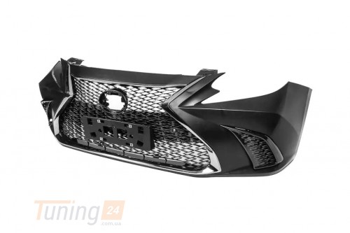 DD-T24 Передний бампер F-Sport V3 (рестайлинг) на Lexus ES 2012-2019 - Картинка 2