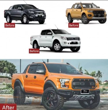 DD-T24 Комплект обвесов RAPTOR на Ford Ranger 2015-2019 - Картинка 1