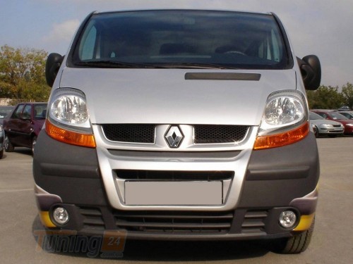 DD-T24 Передня губа (під фарбування) на Opel Vivaro 2001-2006 - Зображення 1